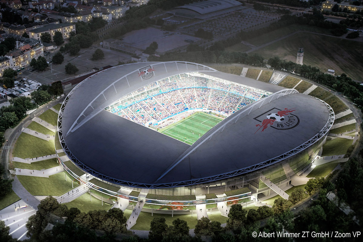 Red Bull Arena Leipzig, Kapazitätserweiterung GCE Pampel